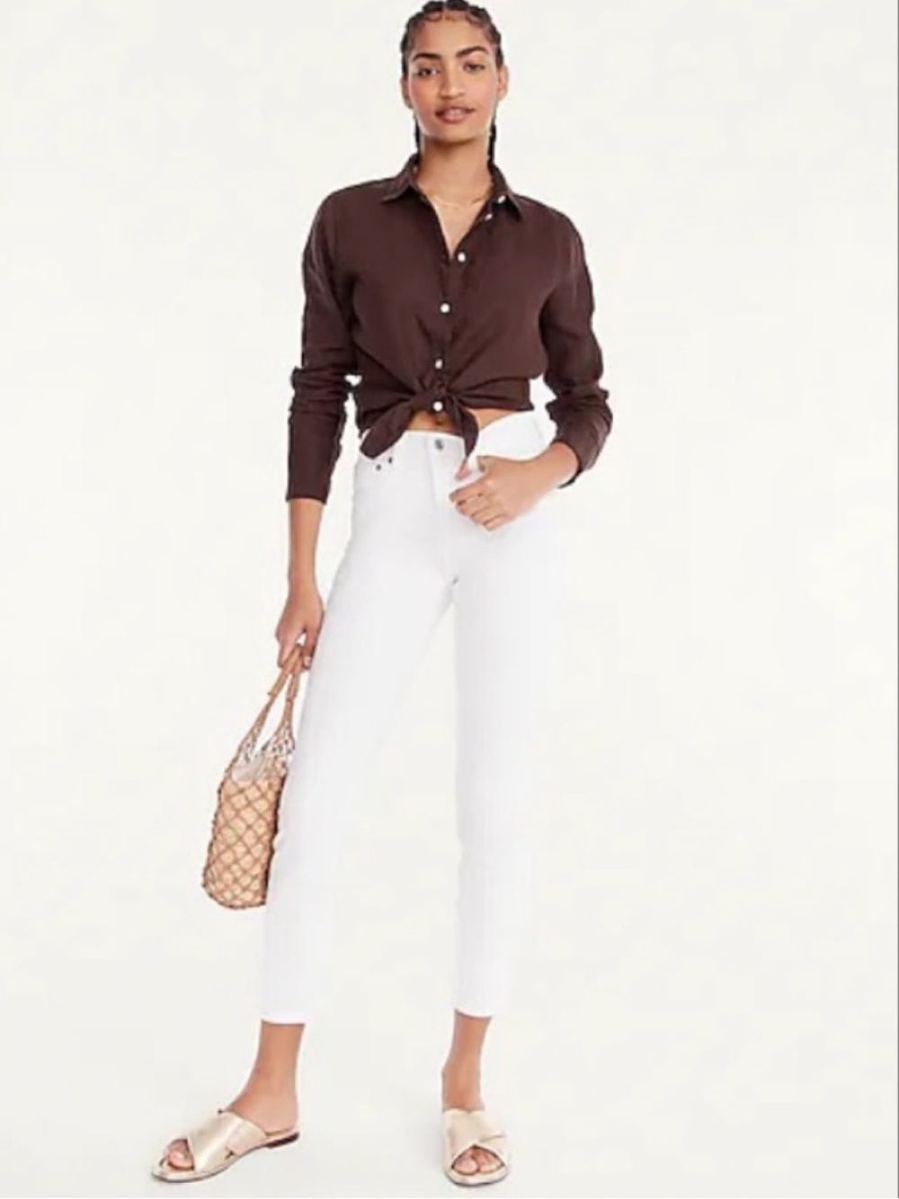 NWOT J.Crew High Rise Toothpick Jean